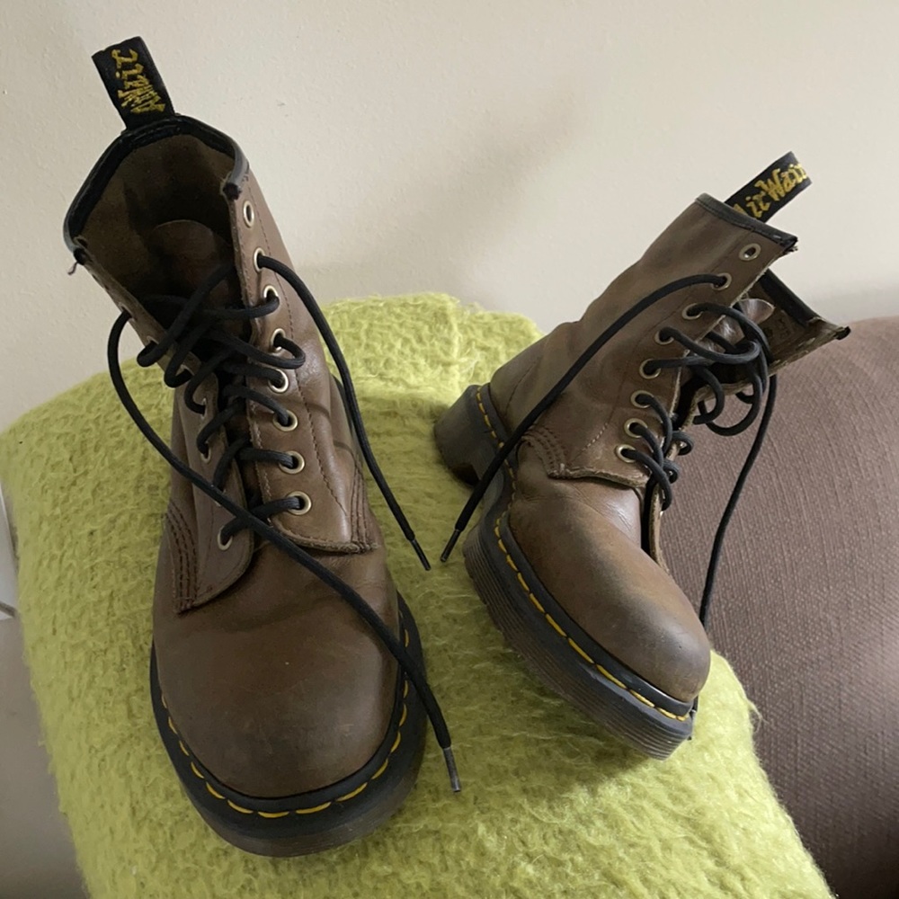 Army Green Doc Martens